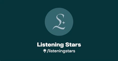 Listening Stars Listen On Spotify Linktree