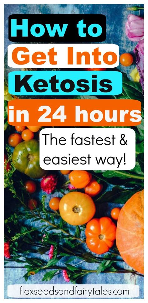 Can you go into ketosis in 24 hours? Pin on All Flaxseeds & Fairytales Posts!