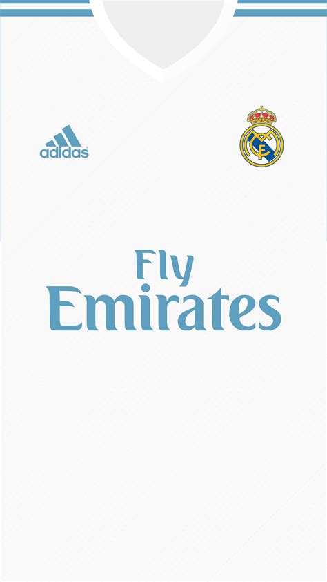 Inclusive en los deportes electrónicos los jugadores prefieren al equipo merengue por encima de cualquiera que aparece en el juego. Real Madrid Kit 2017/18 | Wallpaper for mobile on Behance ...