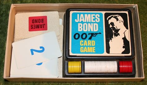 Barry nelson played james bond on tv a bit earlier, in a poor production of casino royale. James Bond 007 Card game | Little Storping Museum