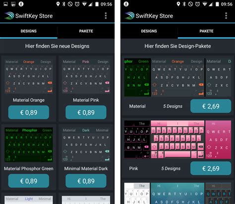Swiftkey Neue Themes Für Die Tastatur Im Material Design Androidmag