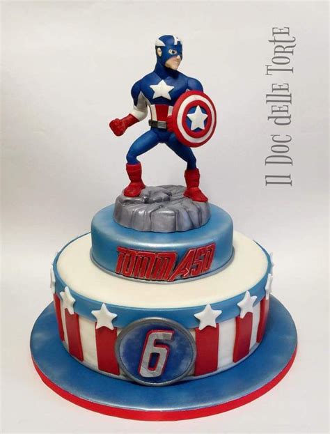 Cover and let rise until doubled. 70 best torte Capitan America images on Pinterest ...