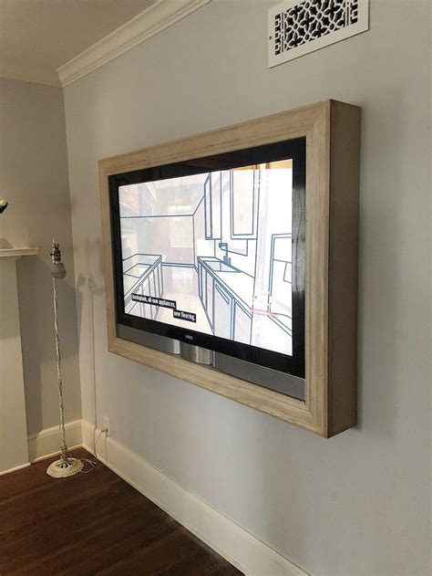 Five Steps To Build A Frame For A Wall Mounted Tv Bedroom Tv Wall
