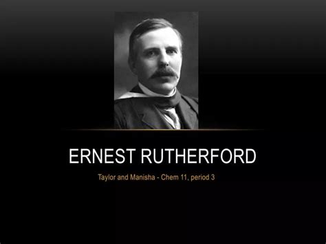 Ppt Ernest Rutherford Powerpoint Presentation Free Download Id2125695