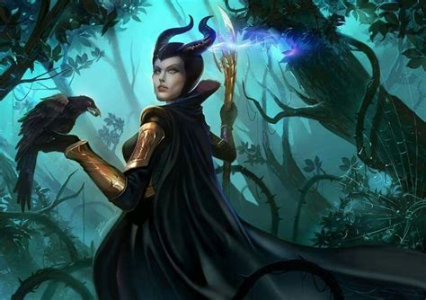 Maleficent And Diaval Maleficent Loki Fantasy Witch