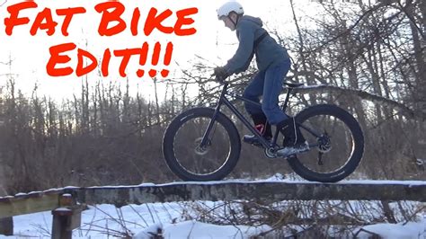 Fat Bike Snow Edit Youtube