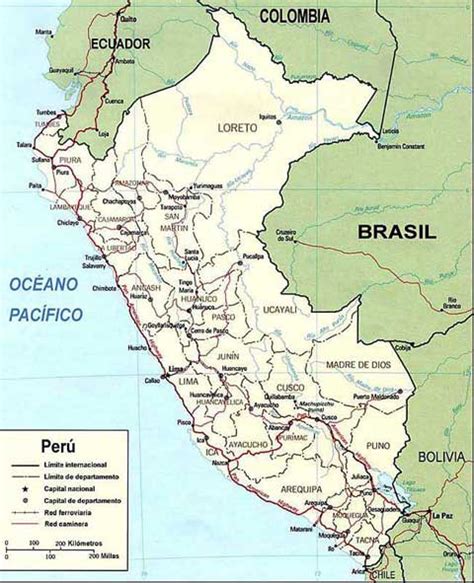 Peru Map Souht America Map Amzon Jungle Map Cusco Map Arequipa
