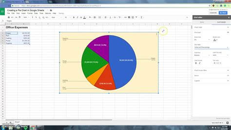 Create A Pie Chart In Google Sheets