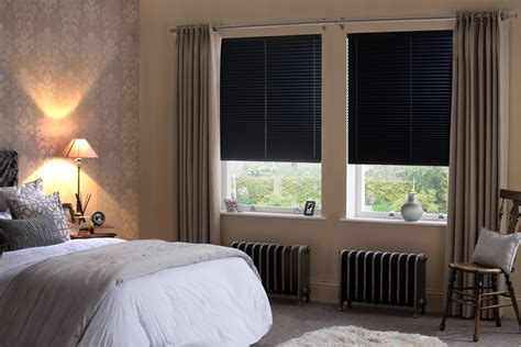 Pleated Black Out Bedroom Blinds From Style Studio Bedroom Blinds
