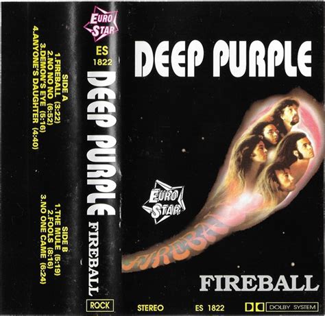 Deep Purple Fireball 1992 Cassette Discogs