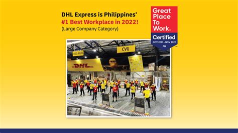 Dhl Express Tops Great Place To Work In The Philippines Dhl