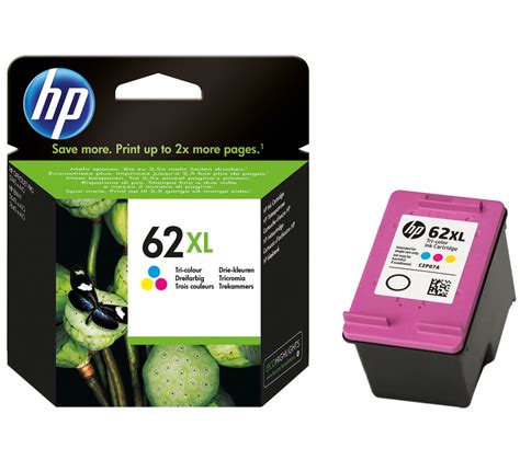 Buy Hp 62xl Tri Colour Ink Cartridge Free Delivery Currys
