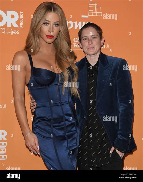 L R Gigi Gorgeous And Nats Getty At The Trevor Projects Trevorlive