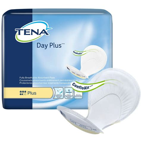 Tena Pad Day Plus Yellow For Bladder Control Protection Pack Of 40