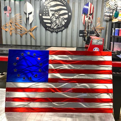 Betsy Ross American Flag Shop For Metal Signs Liberty Metal And Design
