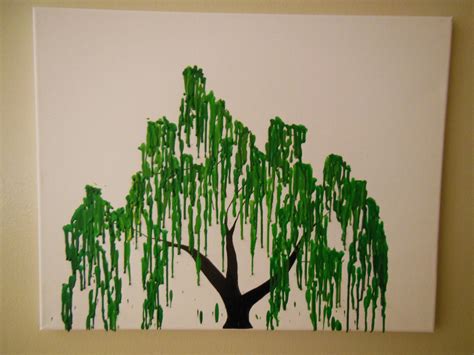 Crayon Art Crazyi Love The Arches Of The Tree Top Crayola Tree