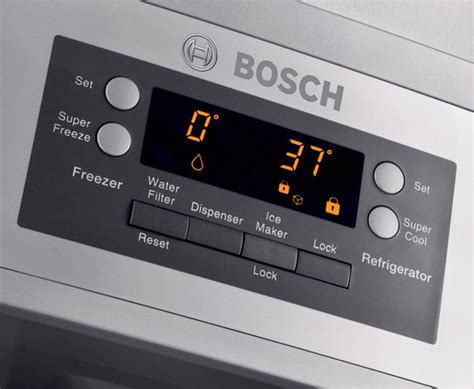 Bosch fridge ice maker repair. Bosch B20CS51SNB 20.2 cu. ft. Counter-Depth Side by Side ...