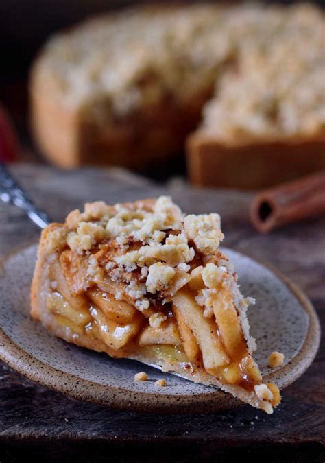 Die süße welt der kuchenrezepte. Dieser Apfel-Streuselkuchen ist ein wundervolles ...
