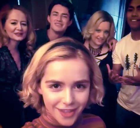 Netflixs Chilling Adventures Of Sabrina Cast Welcome You To The Coven