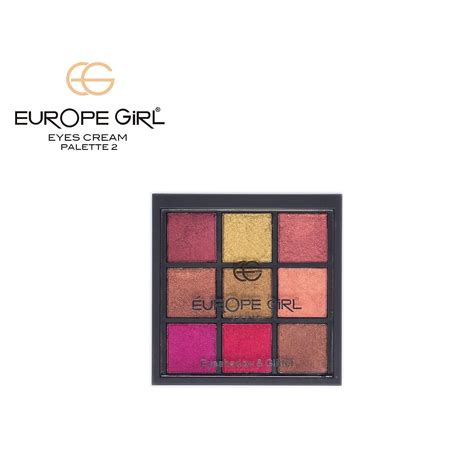 Buy Europe Girl Eyes Cream Eyeshadow Eye Shadow Creamy Palette No 2
