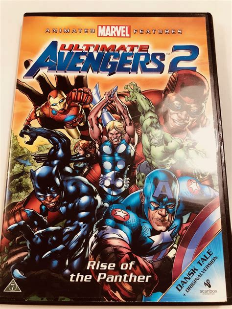 Ultimate Avengers 2 Rise Of The Panther Dvd Film Retrobros