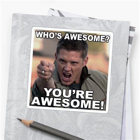 Youre Awesome Stickers By Mariatorg Redbubble