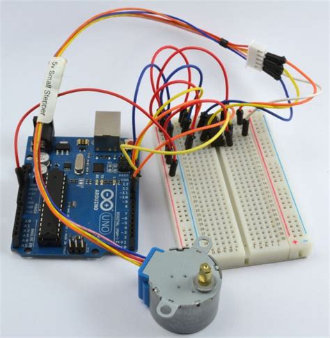 How To Control A Stepper Motor With An Arduino Uno