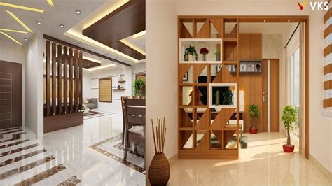 Modern Living Room Partition Wall Design Room Divider Ideas Home