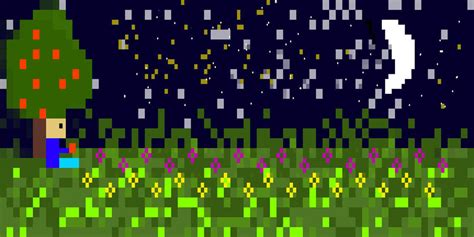 Pixel Art Alone By Lucid Rainbow On Deviantart