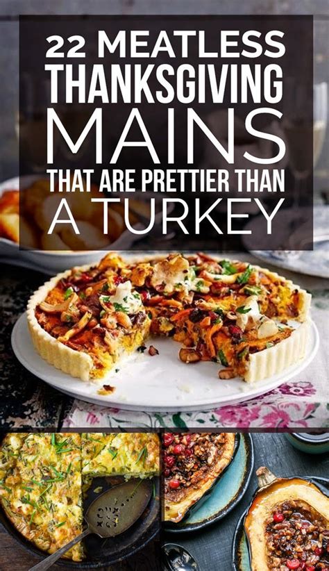 You won't find that bird anywhere near these 10 vegetarian dishes, all gorgeous and hearty enough to serve as a main dish this thanksgiving. Organic.org: 22 Delicious Meatless Main Dishes To Make For ...