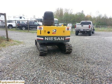 nissan  mini excavator  sale classifieds equipment list