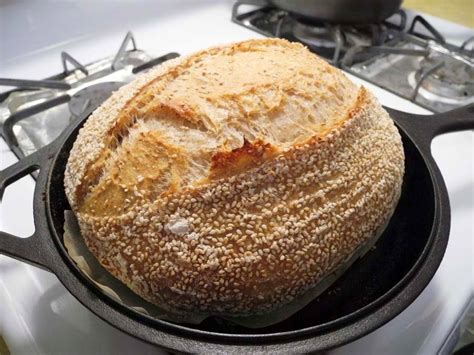 This loaf was fermented for 24 hours. Baking Artisan Bread : Ken Forkish's Field Blend #2 with ...
