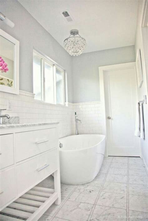 Pin By Sarah Riopelle On Paint White Master Bathroom Best Bathroom