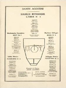 Dante agostini, solfeggio ritmico n. dante agostini Solfeggio ritmico N° 5