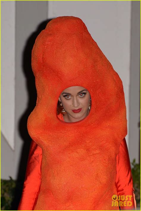 Photo Katy Perry Turns Into A Flaming Hot Cheeto For Halloween Photo Just