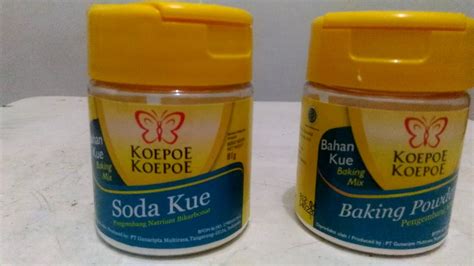 Baking soda merupakan bahan pengembang kue yang mengandung 100% zat kimia bernama natrium bikarbonat/sodium bikarbonat. Perbedaan Bolu Pisang Dengan Soda Kue Dan Baking Powder ...
