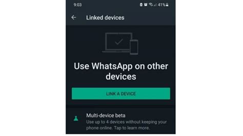 How To Use The Public Beta Version Of The Whatsapp Multi Device Feature