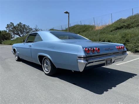 1965 Chevrolet Impala 25289 Miles Blue Hardtop Sport Coupe Th400