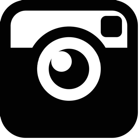 Instagram Black Icon 192407 Free Icons Library