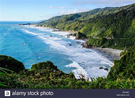 The Untouched West Coast Of South Island Between Greymouth And Westport
