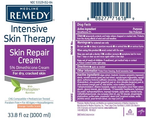 Medline Remedy Phytoplex Skin Repair Dimethicone Cream
