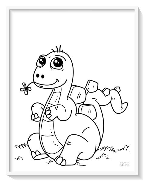 Dibujos De Dinosaurios Para Colorear E Imprimir Clip Art Library