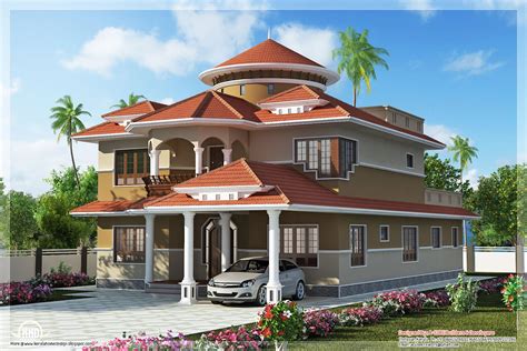 Beautiful Dream Home Design In 2800 Sqfeet Kerala Home Design And