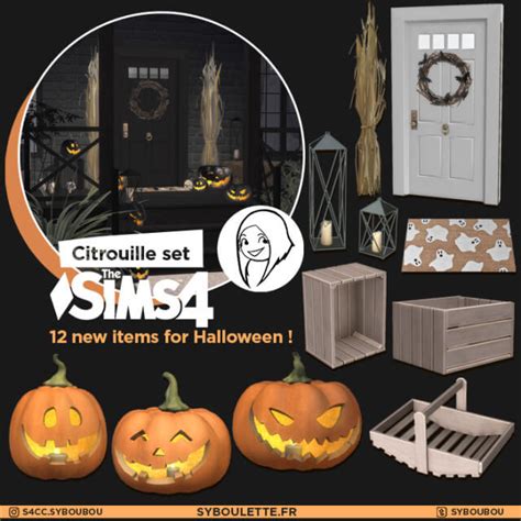 Sims 4 Citrouille Set The Sims Book