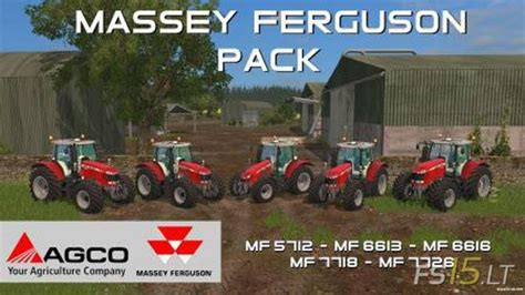 Massey Ferguson Tractors Pack V 20 Fs15 Mods Fs15lt