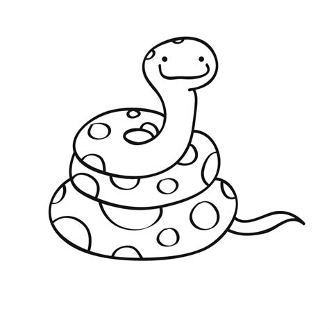 Serpiente Para Colorear Az Dibujos Para Colorear