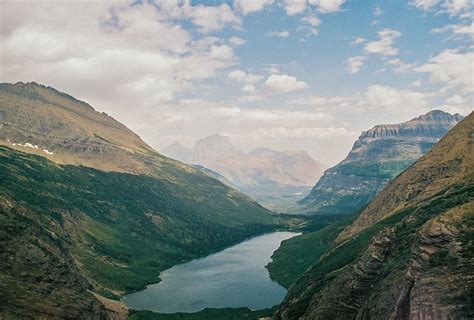 Top Of The Gunsight Pass In Glacier National Park From My Trip Back In