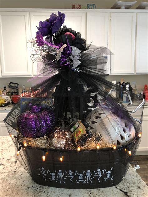 Free shipping on orders over $25 shipped by amazon. Halloween Basket | Halloween gift baskets, Halloween gifts ...