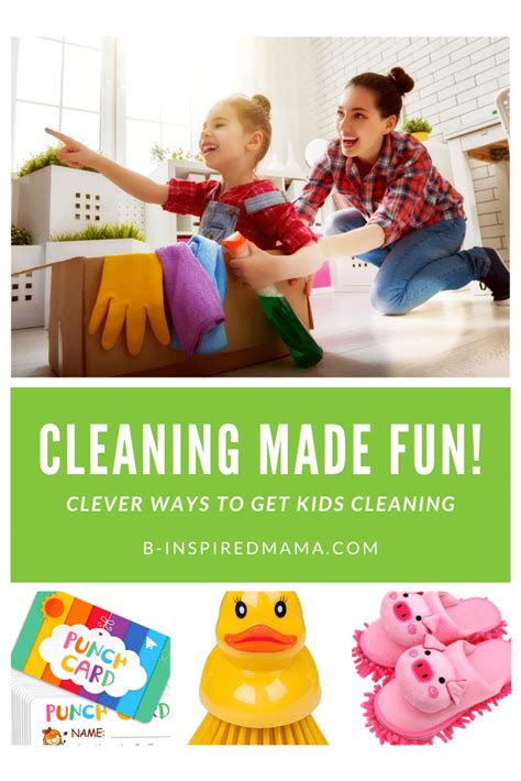 Clever Kids Cleaning Games And Ideas To Make Kids Chores Fun