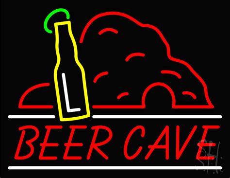 beer cave led neon sign neon signs custom business signs led neon signs